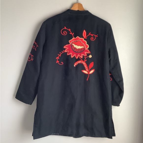 Indigo Moon Embroidered Jacket - Picture 3 of 3